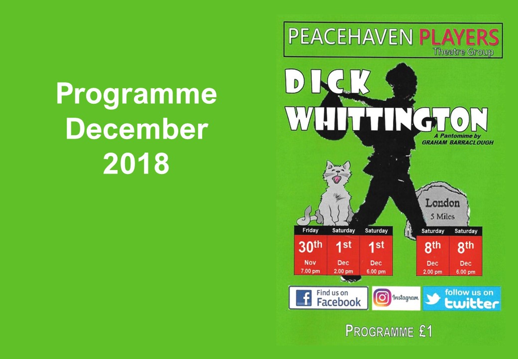 Programme:Dick Whittington 2018